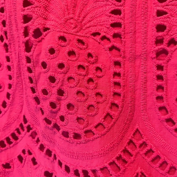 J. Jill Pink Midi Dress pineapple NWT - Picture 3 of 6